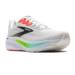 ⁦Brooks Ghost 17 White Pink Clay Gecko⁩ – תמונה ⁦2⁩