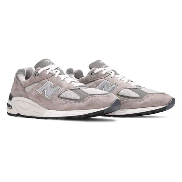 ⁦New Balance 990 Grey White⁩ – תמונה ⁦2⁩