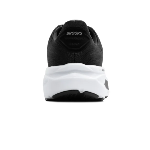 ⁦Brooks Ghost 17 Black Grey White⁩ – תמונה ⁦3⁩