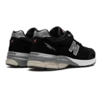 ⁦New Balance 990 Black White⁩ – תמונה ⁦3⁩