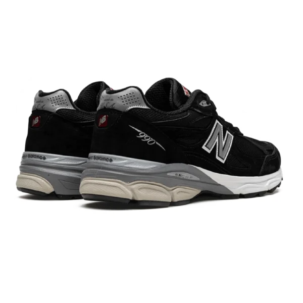 ⁦New Balance 990 Black White⁩ – תמונה ⁦3⁩