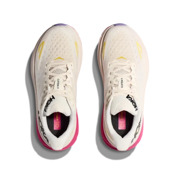 ⁦Hoka Clifton 9 Eggnog Blanc De Blanc⁩ – תמונה ⁦4⁩