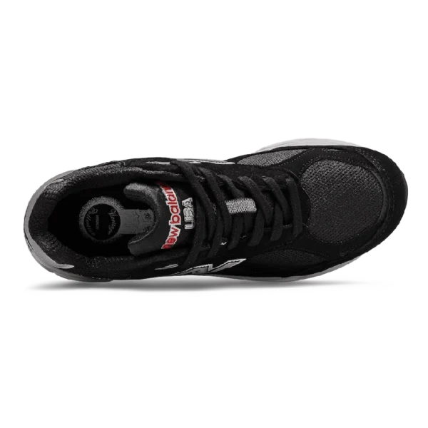 ⁦New Balance 990 Black White⁩ – תמונה ⁦4⁩