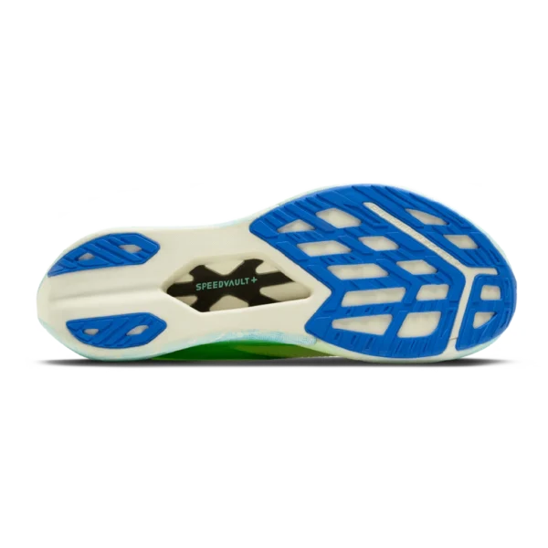 ⁦Brooks Hyperion Elite 4 Bluewash Green Gecko Cobalt⁩ – תמונה ⁦5⁩