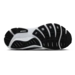 ⁦Brooks Ghost 17 Black Grey White⁩ – תמונה ⁦5⁩