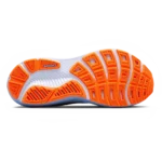 ⁦Brooks Ghost 17 Blue Heron White Orange⁩ – תמונה ⁦5⁩