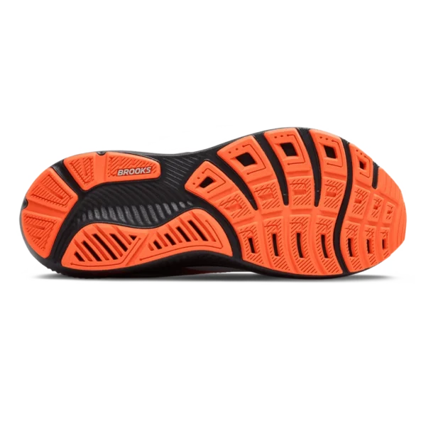 ⁦Brooks Ghost 17 Oyster Mushroom Orange Ebony⁩ – תמונה ⁦5⁩